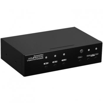 Rextron HDMI Switch mit HDBaseT Transmitter und vier Eingängen