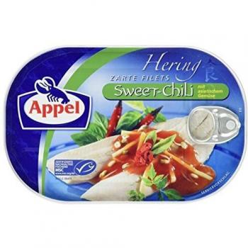 Frischgepacktes Apfel‑Hering‑Filet – Sweet Chili 200 g