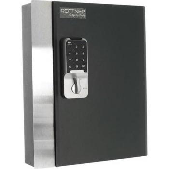 Portachiavi multifunzione Rottner T06221 – Design nero e argento