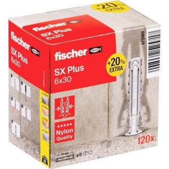 Fischer 573160 SX Plus Dowel Bundle – 120 Units