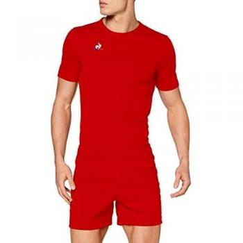 Le Coq Sportif Herren N°1 Training Short Rugby Kurze Hose, rot, L