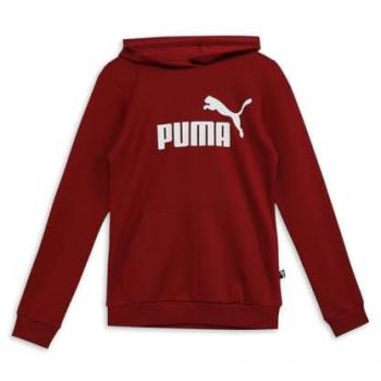 Puma Felpa Con Cappuccio Ess Logo Rosso 13-14 Anni