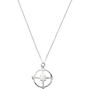 Gargantilla de Plata 925 con diseño Rosa de los Vientos