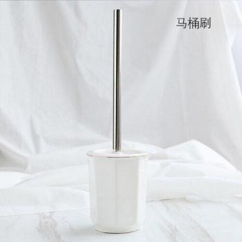 Ceramic Toothbrush Mug and Lotion Bottle Set