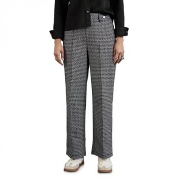 STREET ONE Stoffhose mit Jaquard Muster