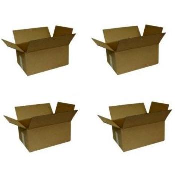 5 Cajas de cartón de 350 x 250 x 150 mm