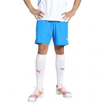 Trainingsshorts TEAMGOAL Electric Blue Lemonade-PUMA White