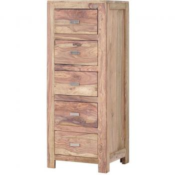 Stylefurniture Kommodengruppe 6092/94 – Naturholz, 5 Schubladen, 46 × 40 × 120 cm