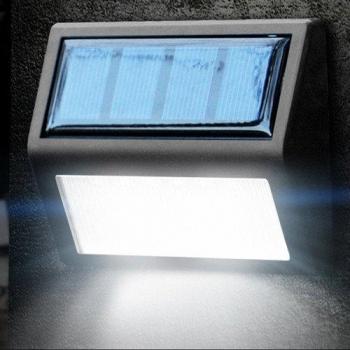 100 LED Solar Wall Lights with PIR Motion Sensor (Set of 4)