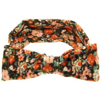Baby Mädchen HeadWrap mit Druckblumen