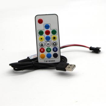 DC USB Pixel Remote Controller Mini 21key