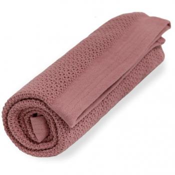 VINTER & BLOOM Coperta a Griglia Rosa Intenso