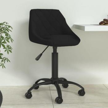Chaise Moderne en Velours Noir