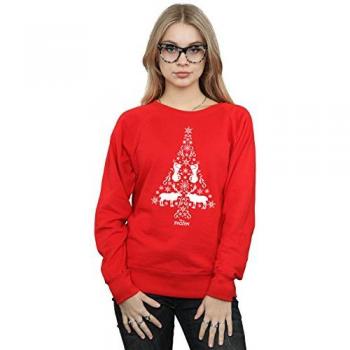 Frosted Yuletide Sweater for Women – Disney, Red, XL