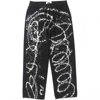 Pantalon Large Graffiti Noir UNCLEDONJM
