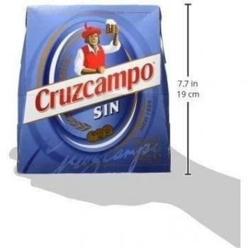 Cruzcampo Cerveza Sin Alcohol 0,0% Pack 6 Botellas 25cl