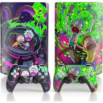 Autocollant durable pour PS5 Édition Disque Anime