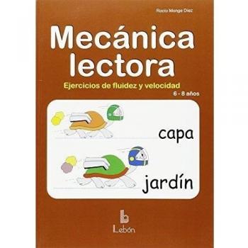 Mecánica lectora, ejercicios de fluidez y velocidad, educación primaria, 6-8 años