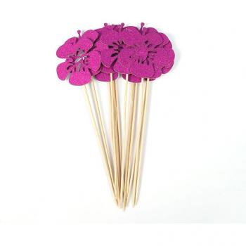 12pcs Summer Party Cupcake Toppers
