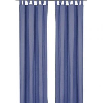 Sento Vorhang, hellblau, B:125cm, H:230cm