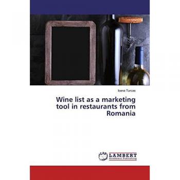 Wine list as a marketing tool in restaurants from Romania