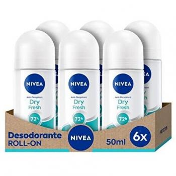 NIVEA Dry Comfort Fresh Desodorante 6 x 50 ml