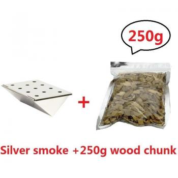 Caja de ahumador de 6,14 pulgadas para parrilla