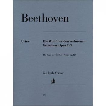 Die Wut über den verlorenen Groschen op. 129. Klavier