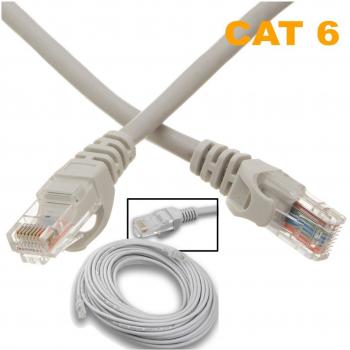 Cavo Prolunga LAN 30 Mt Cat-6 RJ45