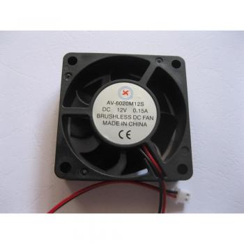 6020S 12V Brushless DC Fan 60x60x20mm