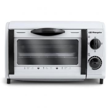 Orbegozo White 6L Dual-Function Oven-Toaster 800W