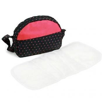 CHIC2000 Puppen Wickeltasche Dots, blau/Koralle