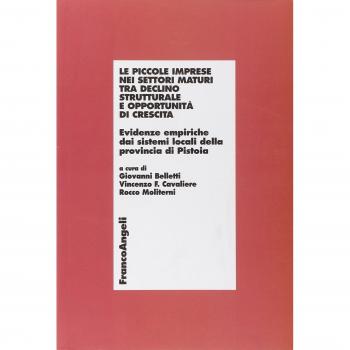 Le piccole imprese nei settori maturi tra declino strutturale e opportunità di crescita. Evidenze empiriche dai sistemi locali della provincia di Pistoia