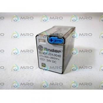Steckrelais Finder 55.32.9.024.0040 – 2‑Stelliger 24 V DC, 10 A