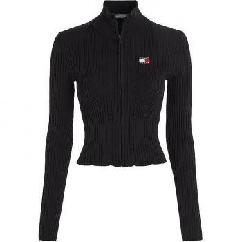 Blazer Textil Negro para Mujer, Tommy Jeans Dw0Dw16532-Bds