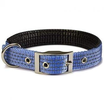 Collar de nylon azul claro