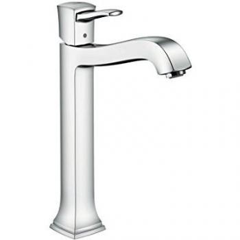Miscelatore lavabo cromato Hansgrohe Metropol Classic 260 con sistema di scarico