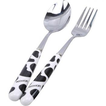 Fourchette et cuillère mignonnes pour petits