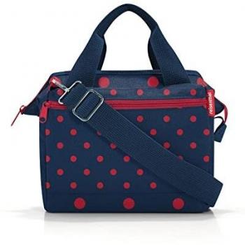Sac à main Reisenthel Allrounder Cross pois mélangés rouges 32 L
