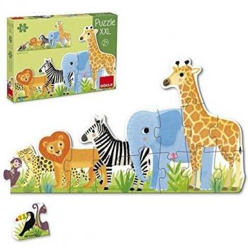 Puzzle XXL décroissant jungle Goula