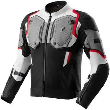 Tessuto Rebelhorn Moto Giacca Borg II S Nero-rosso-grigio