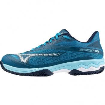 Zapatillas de tenis mizuno wave exceed light 2 cc hombre azul