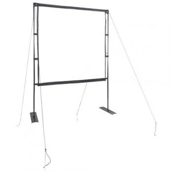 Pantalla 89 con soporte giratorio y plegable vidaXL