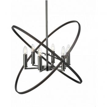 Hoopla 6 Light Pendant with E14 fittings