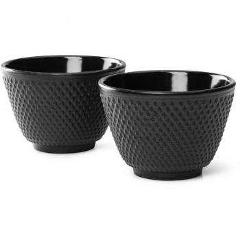 Teebecher YANG, 2er-Set, blau, Gusseisen, Bredemeijer