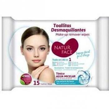 Natur Face Cleansing Wipes with Micellar Water