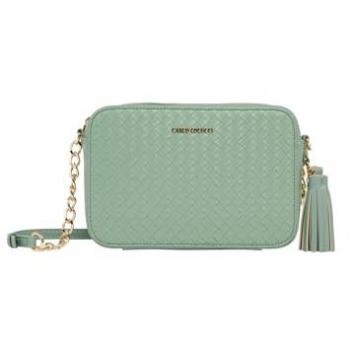 Damenkamera­tasche „Flechtoptik“ – Carlo Colucci