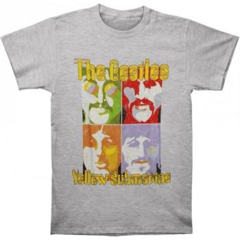 T-shirt unisexe adulte The Beatles Yellow Submarine Mer de Science M gris