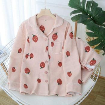 Fdfklak Cotton Breastfeeding Pajamas for Maternity