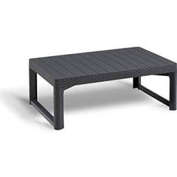 Allibert Tavolino da Giardino con Carrello Portavivande Nick